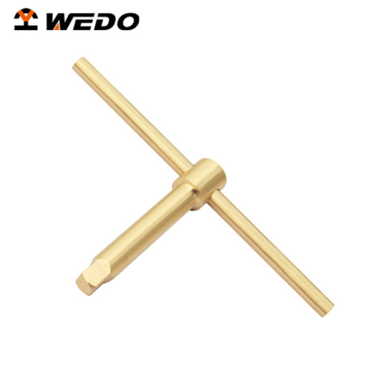 Klizni T ključ za nasadne ključeve 1x400mm, Al-Br
