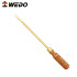 Ravni odvijač sa drvenom ručkom  100x4mm, Al-Br